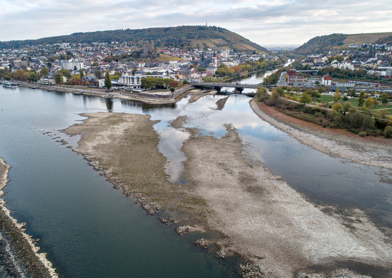 Is The Rhine Drying Up Datawrapper Blog