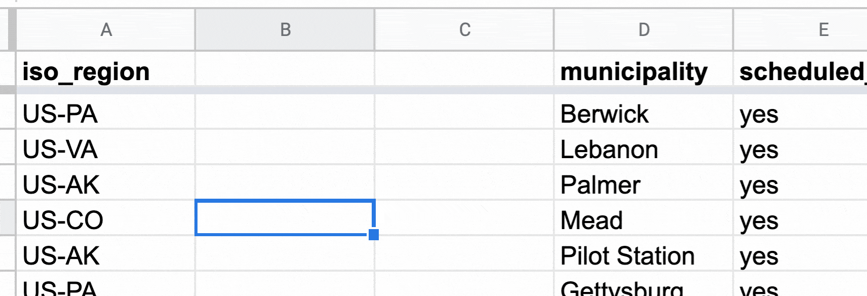 excel split cells after space